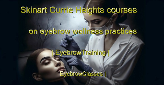 Skinart Currie Heights courses on eyebrow wellness practices | EyebrowTraining | EyebrowClasses | SkinartTraining-Canada